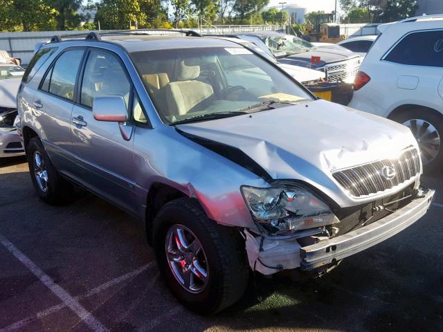 JTJGF10U230152921 - 2003 LEXUS RX 300 SILVER photo 1