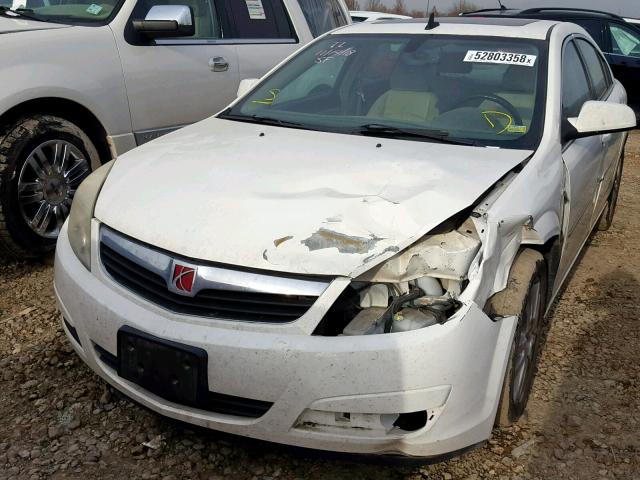 1G8ZS57N07F194742 - 2007 SATURN AURA XE BLACK photo 9