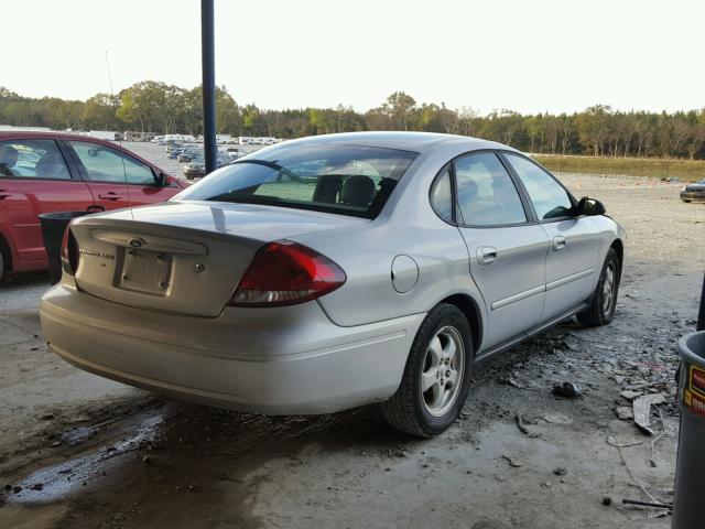 1FAFP55264A172052 - 2004 FORD TAURUS SES SILVER photo 4