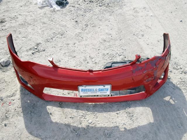 4T1BD1FK2CU024627 - 2012 TOYOTA CAMRY HYBR RED photo 9