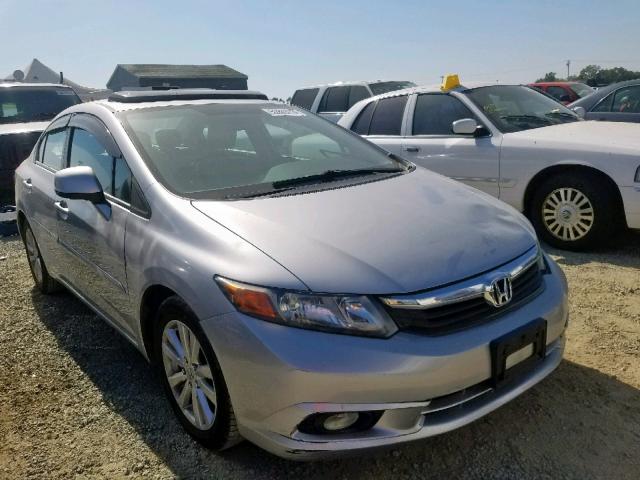 19XFB2F93CE358940 - 2012 HONDA CIVIC EXL 银色 照片 1