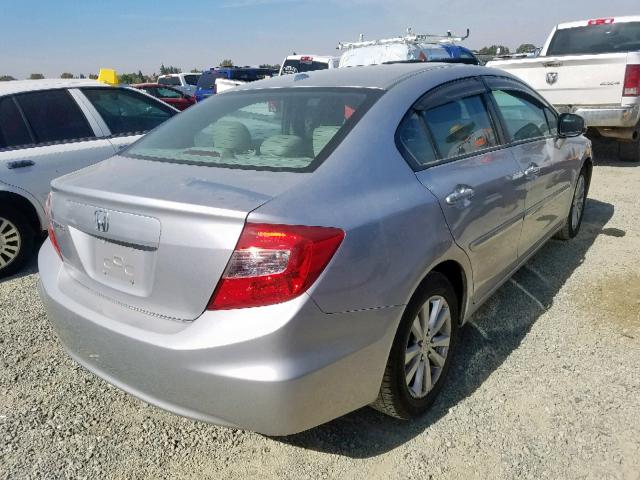 19XFB2F93CE358940 - 2012 HONDA CIVIC EXL 银色 照片 4