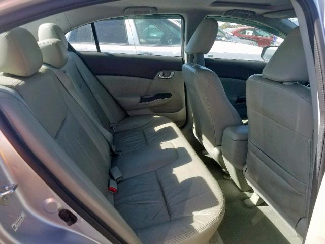 19XFB2F93CE358940 - 2012 HONDA CIVIC EXL 银色 照片 6