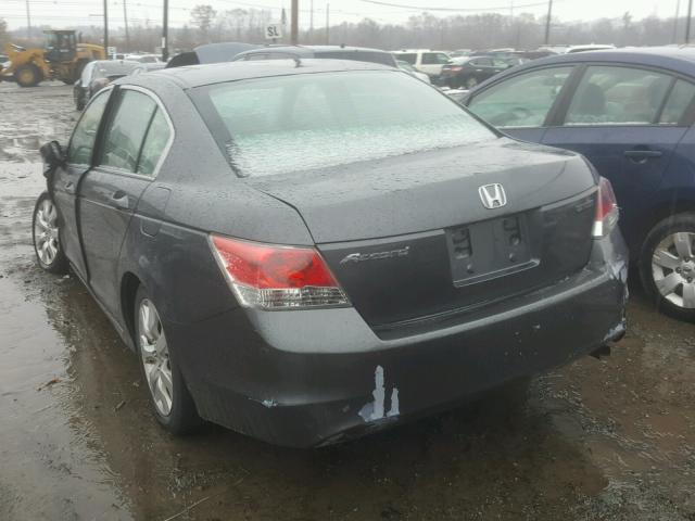 1HGCP26399A039247 - 2009 HONDA ACCORD LX GRAY photo 3