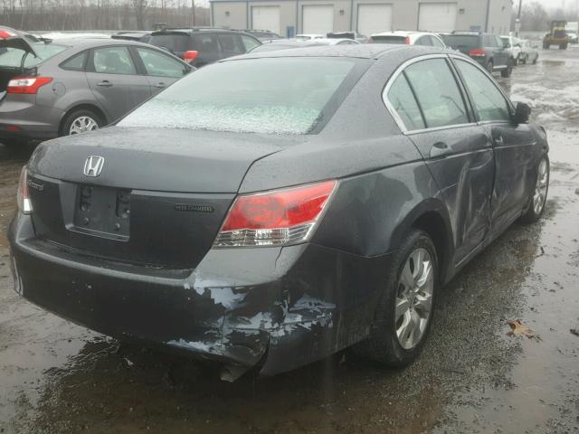 1HGCP26399A039247 - 2009 HONDA ACCORD LX GRAY photo 4