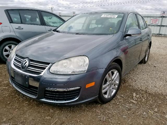 3VWSF81K37M045539 - 2007 VOLKSWAGEN JETTA 2.5 GRAY photo 2