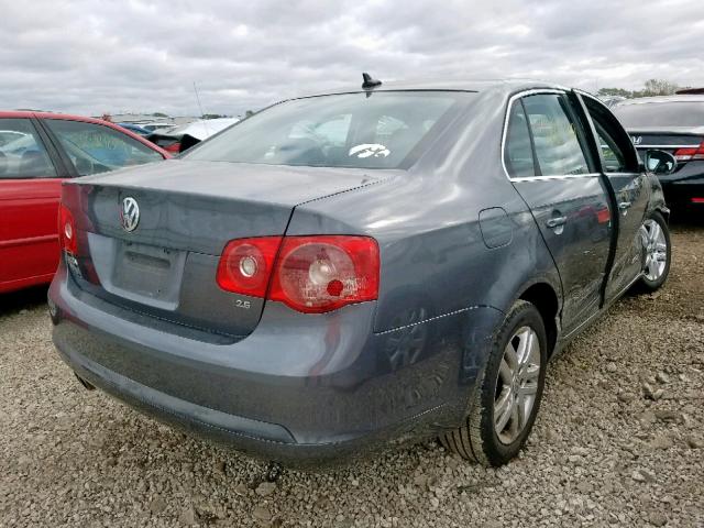 3VWSF81K37M045539 - 2007 VOLKSWAGEN JETTA 2.5 GRAY photo 4