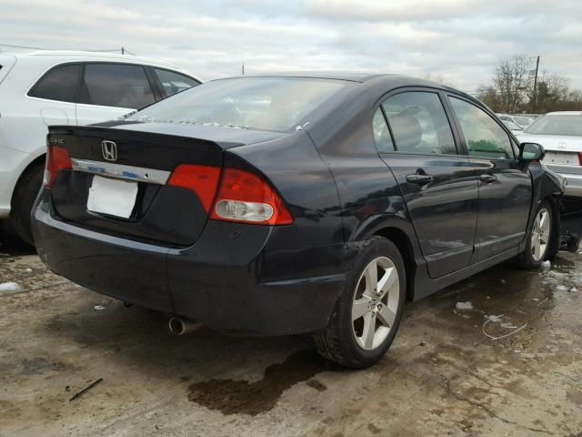 2HGFA166X9H526378 - 2009 HONDA CIVIC LX-S BLACK photo 4