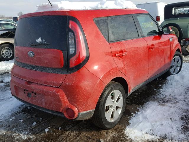 KNDJX3A52F7769451 - 2015 KIA SOUL ! RED photo 4