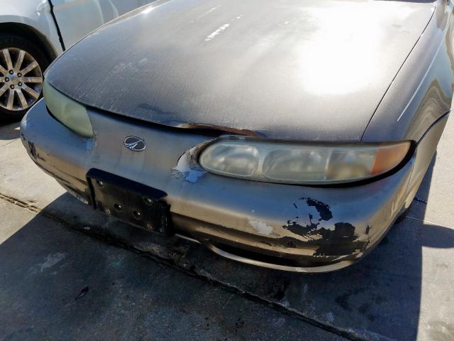 1G3NL52T51C128946 - 2001 OLDSMOBILE ALERO GL GOLD photo 9