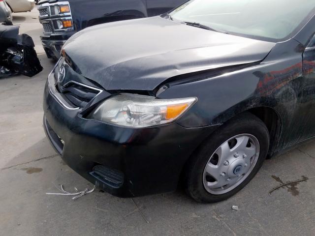 4T1BF3EK7BU738498 - 2011 TOYOTA CAMRY BASE BLACK photo 9