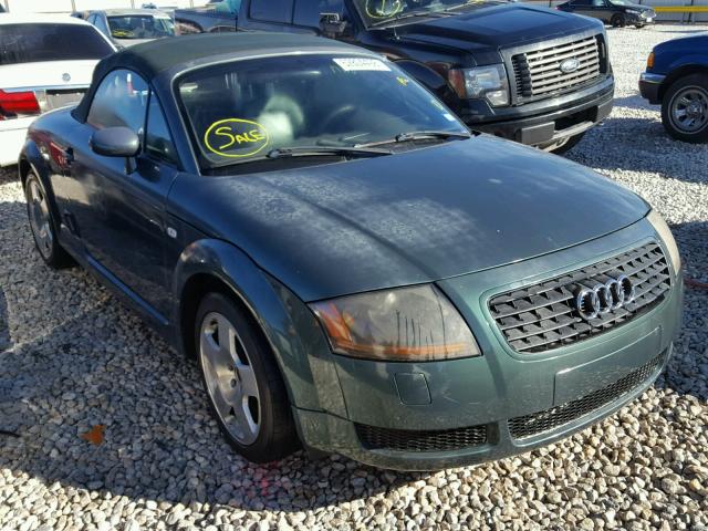 TRUUT28N511028642 - 2001 AUDI TT QUATTRO GREEN photo 1