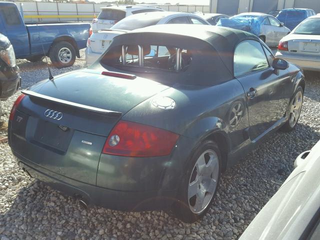 TRUUT28N511028642 - 2001 AUDI TT QUATTRO GREEN photo 4