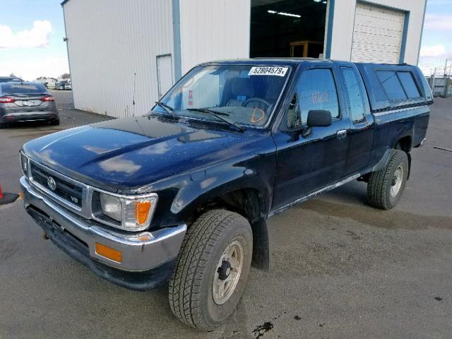 JT4VN13D5N5084113 - 1992 TOYOTA PICKUP 1/2 BLACK photo 2