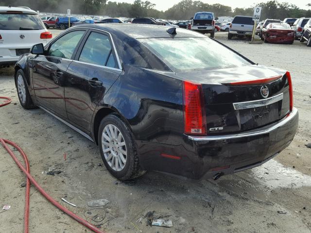 1G6DE5E53D0107251 - 2013 CADILLAC CTS LUXURY BLACK photo 3