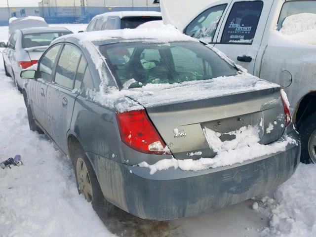 1G8AJ55F96Z123922 - 2006 SATURN ION LEVEL GRAY photo 3