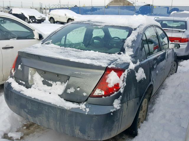 1G8AJ55F96Z123922 - 2006 SATURN ION LEVEL GRAY photo 4