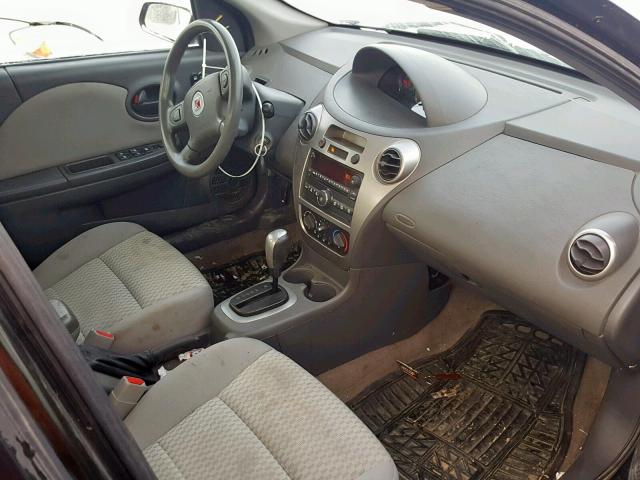 1G8AJ55F96Z123922 - 2006 SATURN ION LEVEL GRAY photo 5