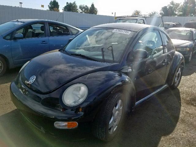 3VWCC21C8XM414950 - 1999 VOLKSWAGEN NEW BEETLE 黑色 照片 2