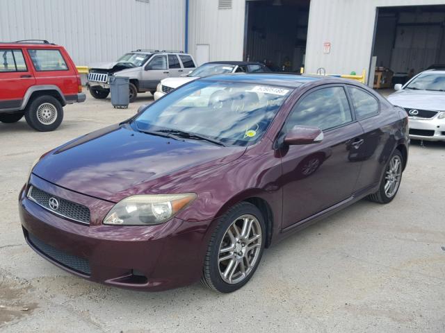 JTKDE177860104703 - 2006 TOYOTA SCION TC 勃艮第红 照片 2