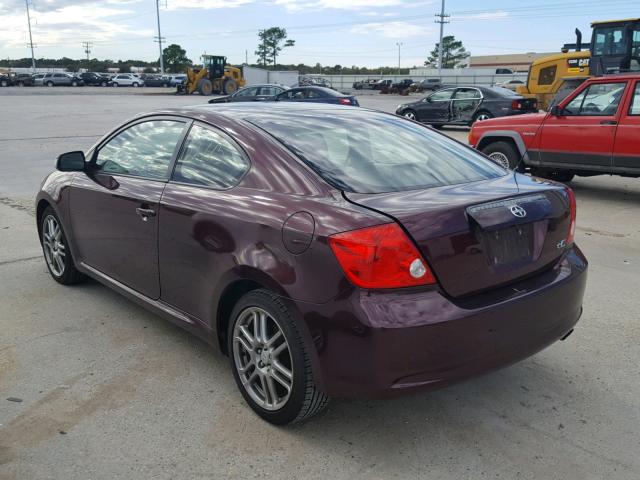 JTKDE177860104703 - 2006 TOYOTA SCION TC 勃艮第红 照片 3