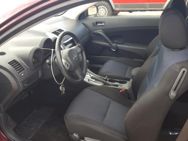 JTKDE177860104703 - 2006 TOYOTA SCION TC 勃艮第红 照片 5