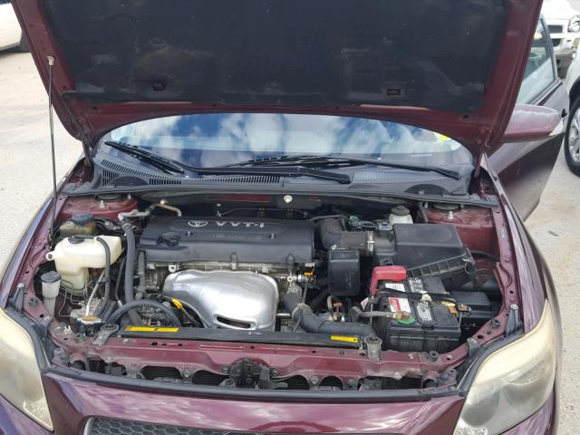 JTKDE177860104703 - 2006 TOYOTA SCION TC 勃艮第红 照片 7