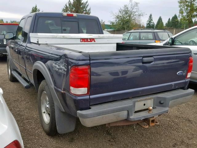 1FTZR15V3YPB14360 - 2000 FORD RANGER SUP BLUE photo 3