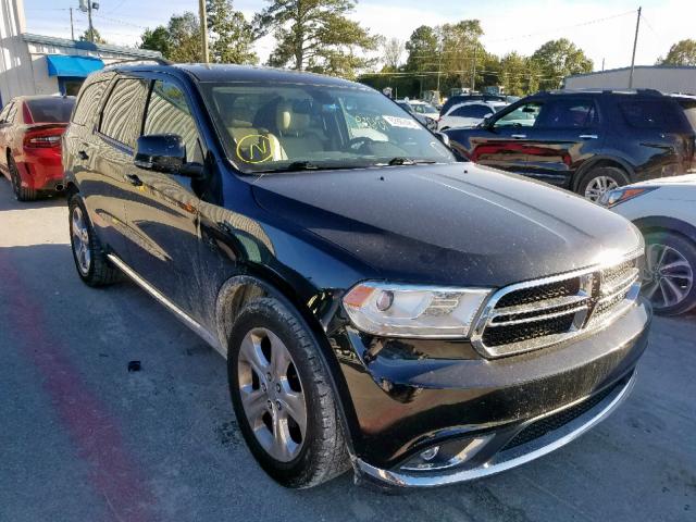 1C4RDHDG7FC801212 - 2015 DODGE DURANGO LI BLACK photo 1