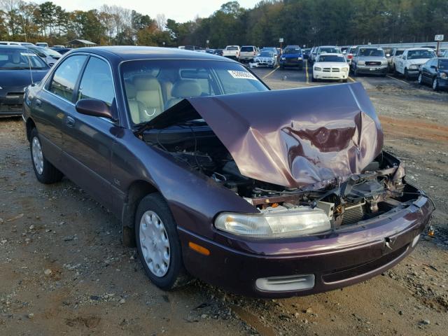 1YVGE22C9V5668256 - 1997 MAZDA 626 DX MAROON photo 1