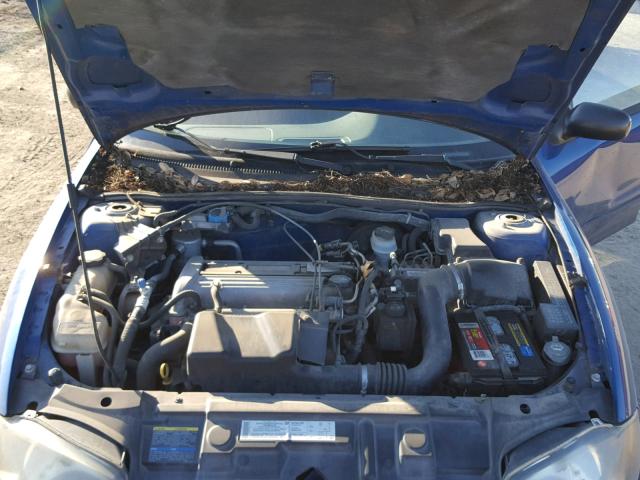 1G1JF52F547148328 - 2004 CHEVROLET CAVALIER L BLUE photo 7