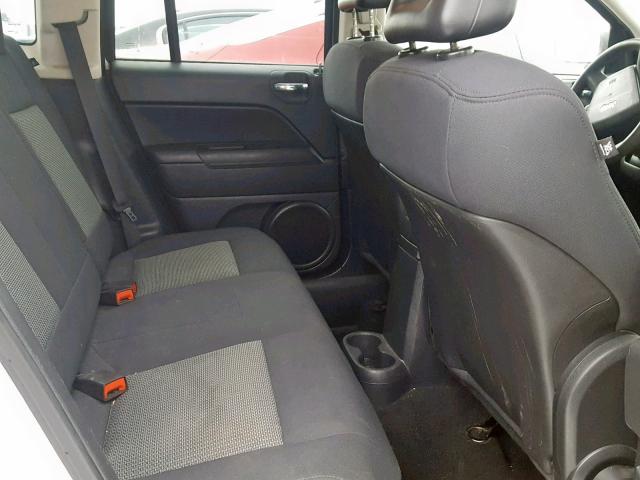 1J4FT47BX9D160029 - 2009 JEEP COMPASS SP თეთრი ფოტო 6