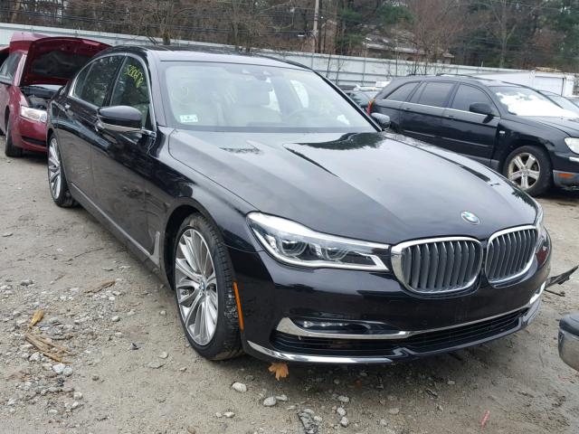 WBA7F2C5XGG420783 - 2016 BMW 750 XI BLACK photo 1