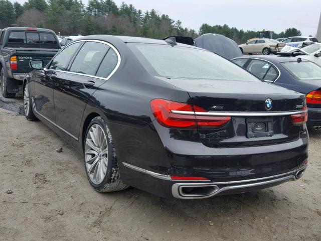 WBA7F2C5XGG420783 - 2016 BMW 750 XI BLACK photo 3