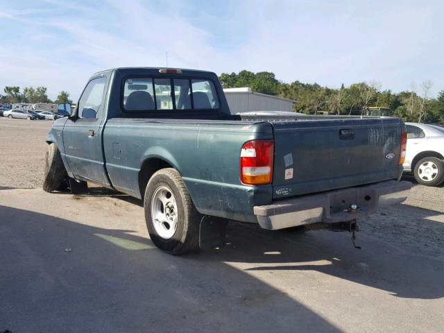 1FTCR10U0STA62981 - 1995 FORD RANGER GREEN photo 3