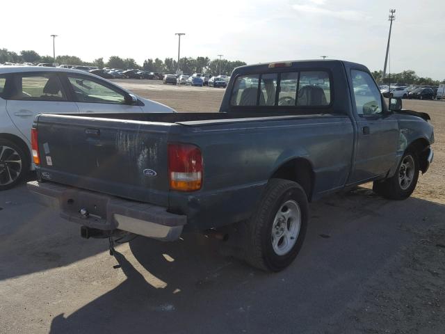 1FTCR10U0STA62981 - 1995 FORD RANGER GREEN photo 4