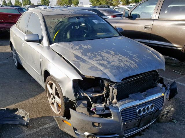 WAUAF68E05A445052 - 2005 AUDI A4 2.0T GRAY photo 1