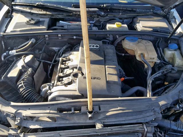 WAUAF68E05A445052 - 2005 AUDI A4 2.0T GRAY photo 7