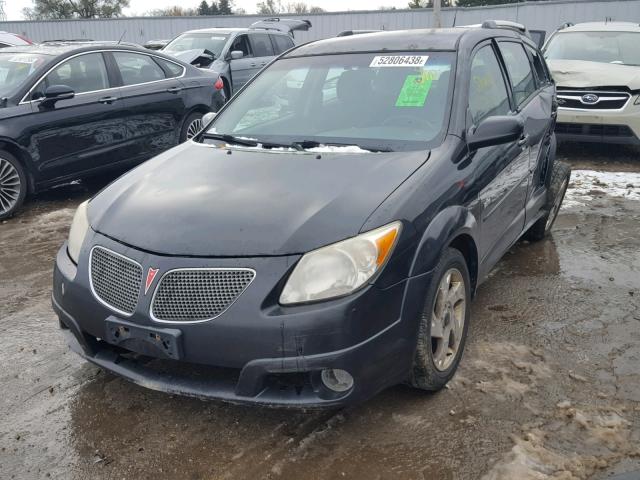 5Y2SL63885Z450051 - 2005 PONTIAC VIBE BLACK photo 2