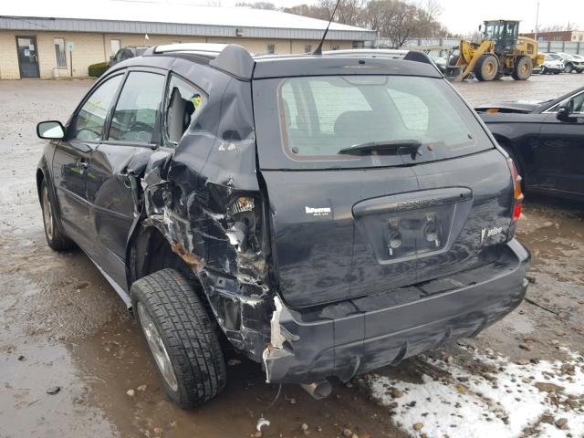 5Y2SL63885Z450051 - 2005 PONTIAC VIBE BLACK photo 3