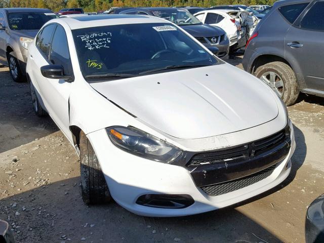 1C3CDFFA8GD822007 - 2016 DODGE DART SXT S WHITE photo 1