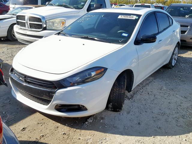 1C3CDFFA8GD822007 - 2016 DODGE DART SXT S WHITE photo 2