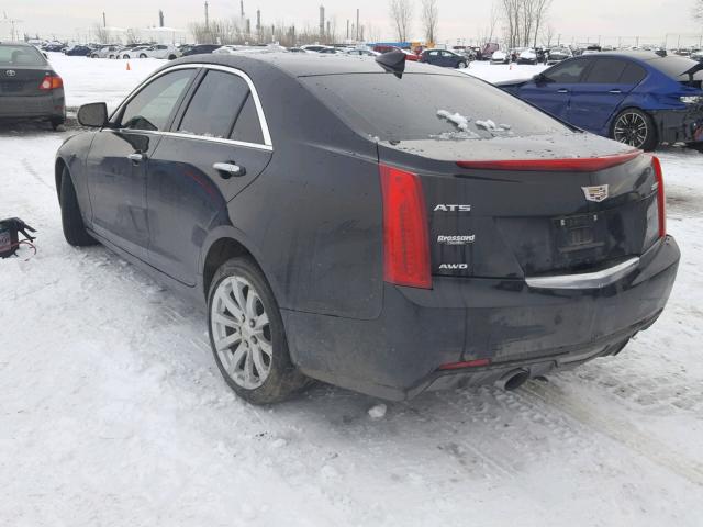 1G6AG5RX5H0158099 - 2017 CADILLAC ATS BLACK photo 3