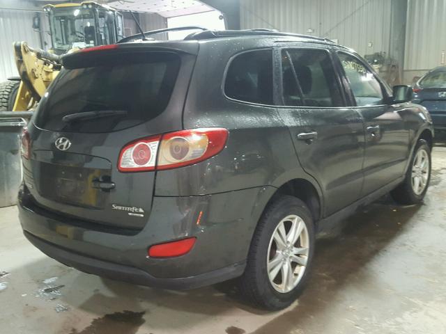 5NMSHDAG3AH343391 - 2010 HYUNDAI SANTA FE S CHARCOAL photo 4