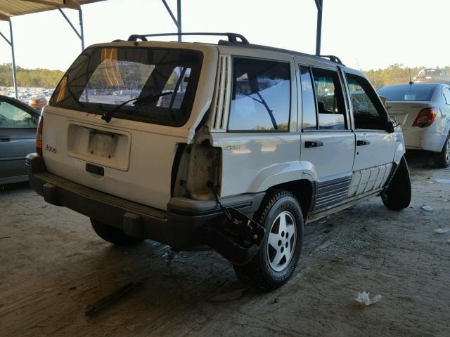 1J4GZ58S9SC637102 - 1995 JEEP GRAND CHER WHITE photo 4