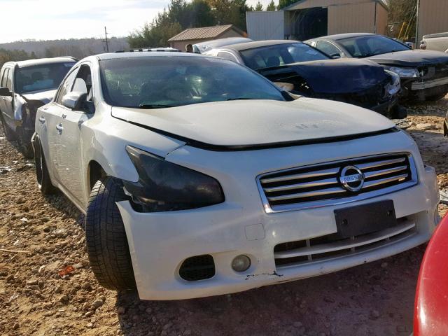 1N4AA5AP9DC848091 - 2013 NISSAN MAXIMA S WHITE photo 1