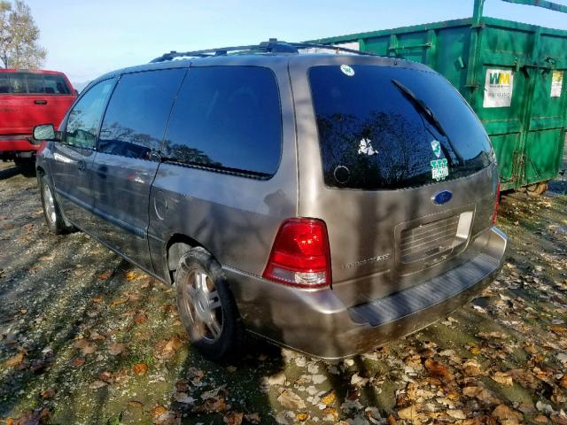 2FMZA516X4BA86728 - 2004 FORD FREESTAR S TAN photo 3