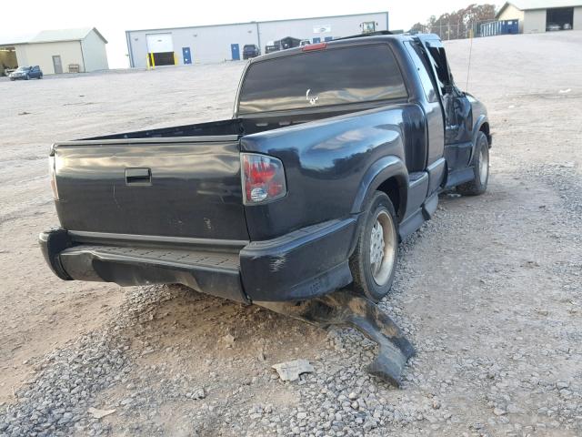 1GCCS19W3X8157621 - 1999 CHEVROLET S TRUCK S1 BLUE photo 4