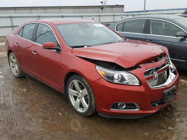 1G11J5SX7DF239226 - 2013 CHEVROLET MALIBU LTZ მუქწითელი ფოტო 1