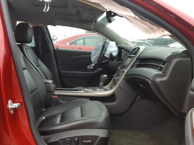 1G11J5SX7DF239226 - 2013 CHEVROLET MALIBU LTZ მუქწითელი ფოტო 5